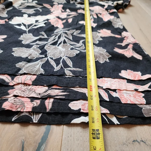 Nicole Miller Linnen Floral Dress Size XL - Picture 14 of 14